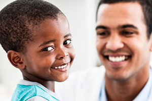 Boy at the doctor's